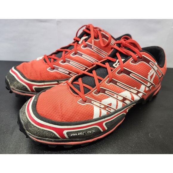 Inov8 Mudclaw 265 Precision Men U.S 9 W 10.5 Red Black Trail Running Shoes 🥾⛰️ - Picture 6 of 13